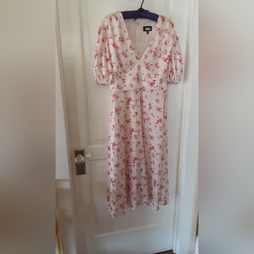 Alexia Admor Floral Pink Midi